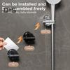 Shower Base Bracket with Hook Design Strong Adhesive Waterproof Handheld Shower Base Holder Replacement