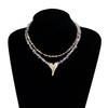 Fashionable Natural Stone Heart Pendant Necklace Adjustable Length Neckchain Lightweight Jewelry For Casual Or Party