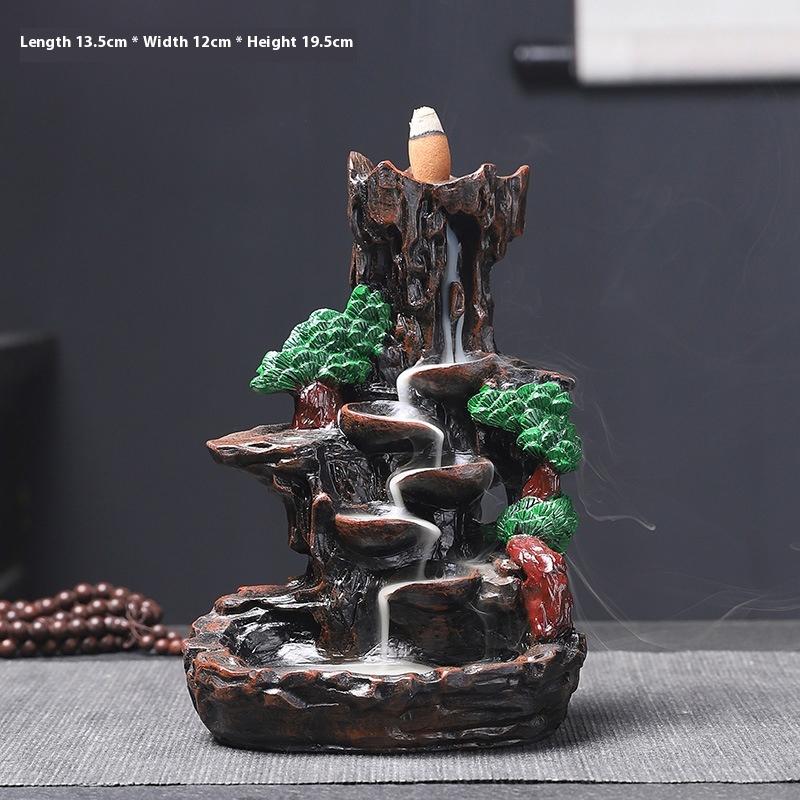 Incense Holder Ceramic Incense Burner Creative Ornaments for Backflow Incense Burner