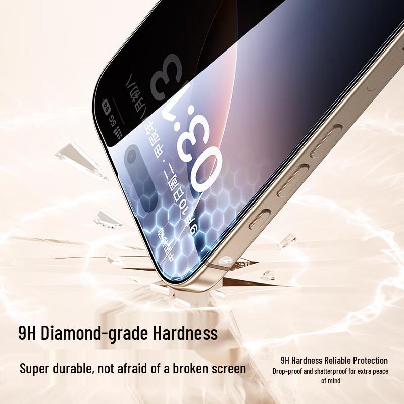 Shamo iPhone Blickschutzfolie