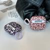 Retro semi-transparent smudged leopard print is suitable for AirPods pro1 generation Apple Bluetooth headset case 1 generation 1 generation protective
