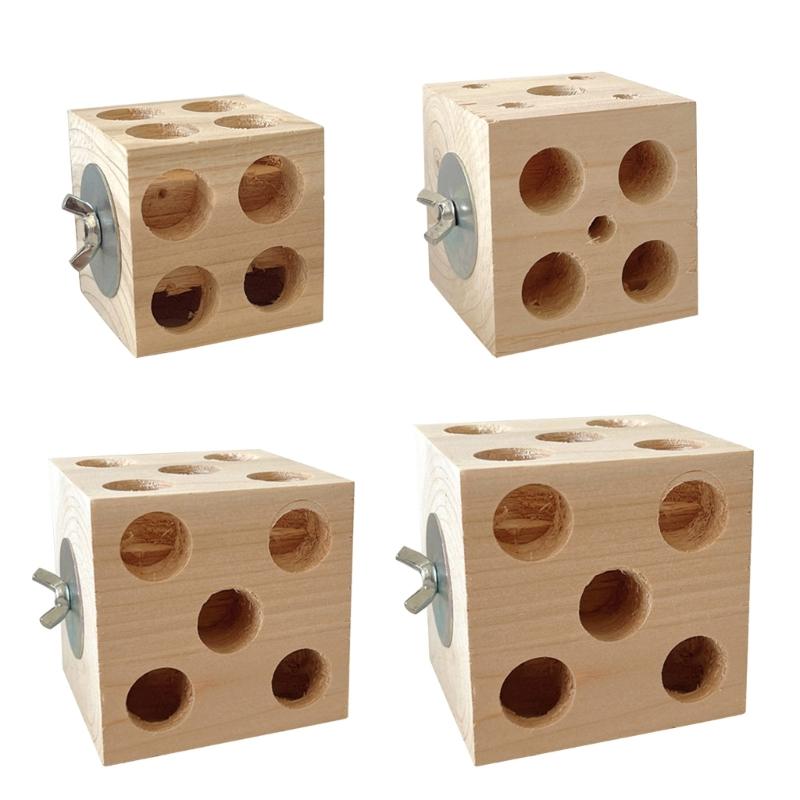 

Pet Bird Climbing Toy for Parrots Grinding Grinding Chew Toy for Cage Bird Bird Molar Toy Block