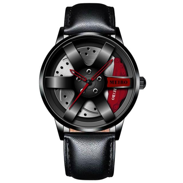 Fully Automatic Non-Mechanical Watch Men'S Car Wheel Hub Quartz Watch Trend Student Watch