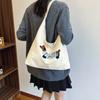 Stylish And Cute Tote Bag For Women In Black Brown Blue And Cream Colors Ideal For Daily Use