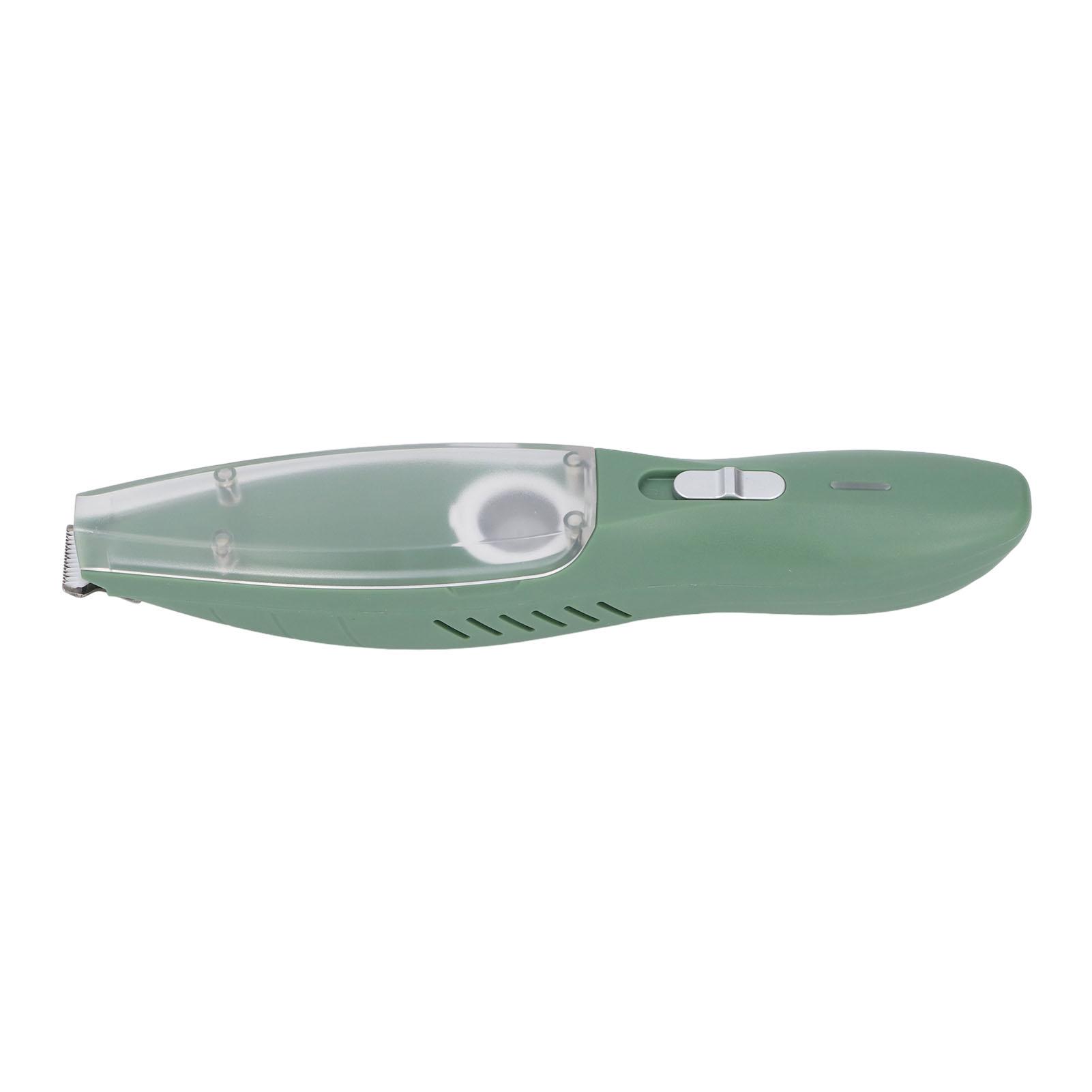 

Small Dog Clipper Powerful Suction Low Noise Stainless Steel 600mAh Battery Pet Trimmer for Cat Puppy