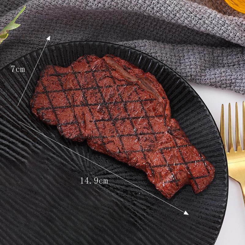 Western Food Simulation Model: Steak, Spaghetti, Salad, Fried Egg, Carrot Cubes, Potato Cubes Props