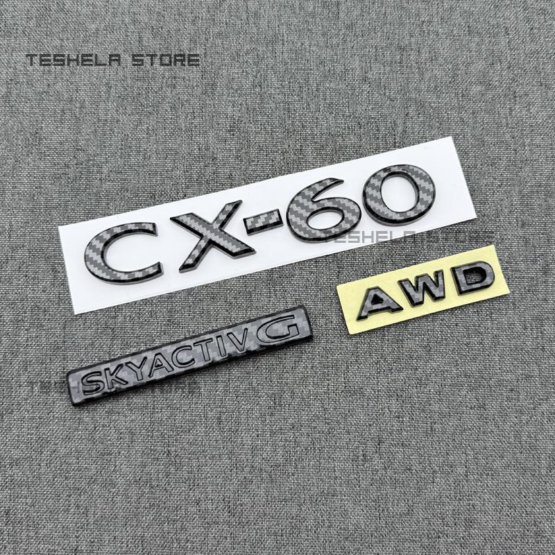 For Mazda CX-50 Car Modification Rear Marked Side Marking CX-30 Decorative Car-Sticker RearCX-60 CX-90 Trunk Fender Sticker Wcgvh11