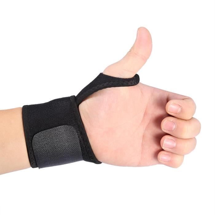 Wrist Support - Hililand - SBR Elastic - Breathable - Multisport - Black