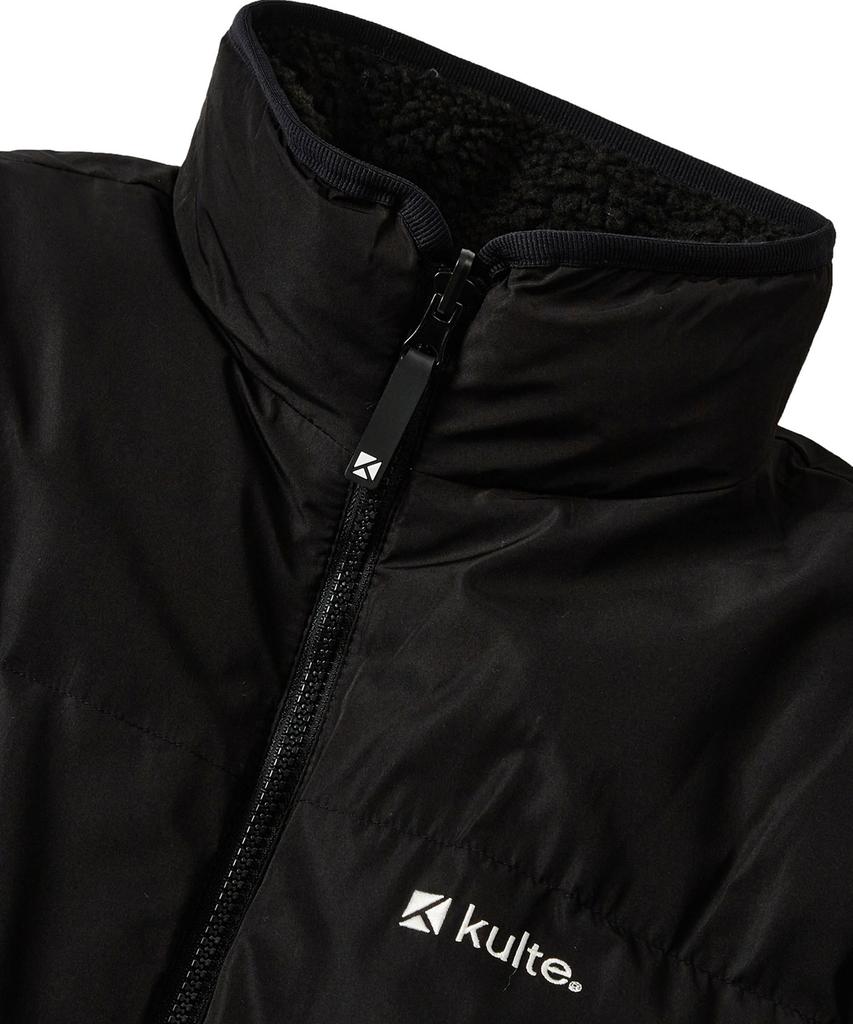 Kulte 825 Reversible Sherpa Padded Jacket Black