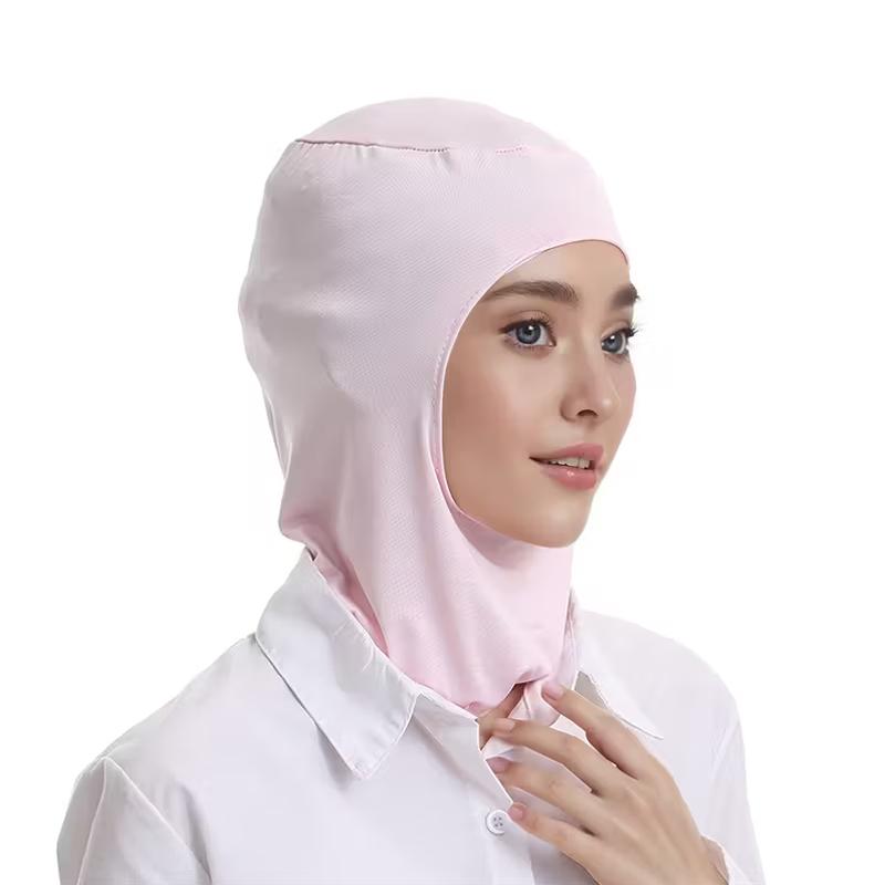 1PC Hat Skin Friendly Elasticity Convenient Neck Protection Comfortable Lightweight Windproof Cotton Fabric Durable