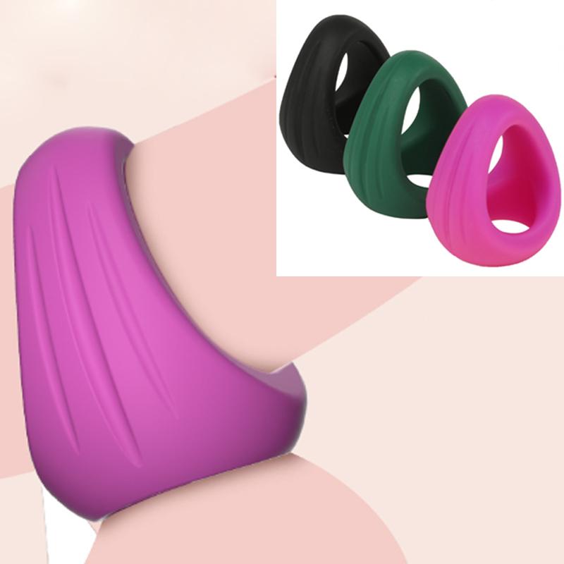 Triangle Penis Ring Cock Ring Male Chasity Cage Scrotum Bondage Ball Stretcher Delayed Ejaculation