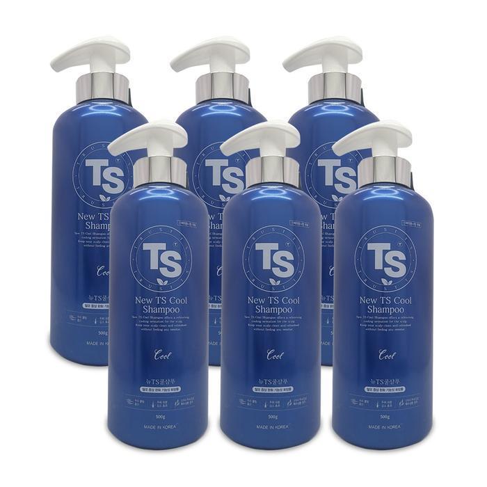 TS Cool Shampoo 500g New Cooling Shampoo Hair Loss Relief 6 Ss (10558336)