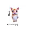 1pc Cute Realistic Cat Plush Toy Stuffed Doll Soft Plush Gift for Kids Home Room Decoration