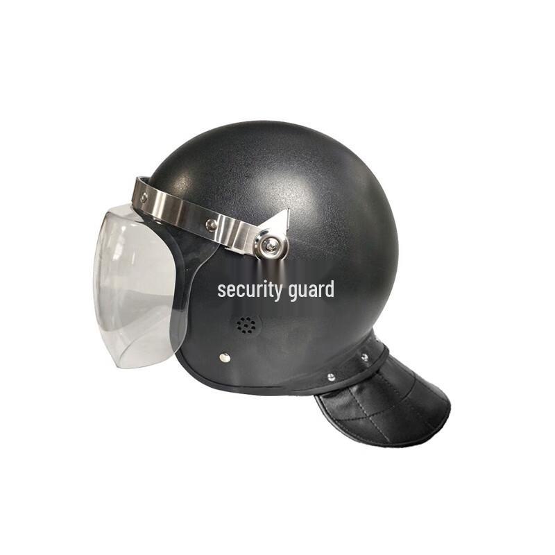 PZJ Reinforced Anti-Riot Duty Helmet with Face Shield and Neck Guard