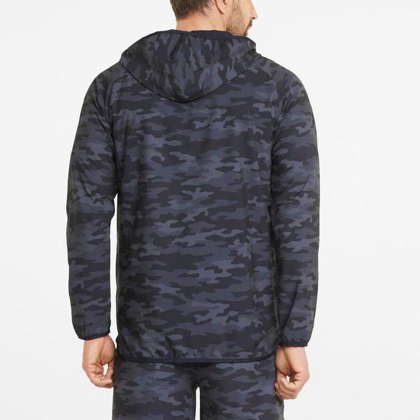 Puma Egw Series Camouflage Casual Hooded Jacket Men Jackets Blue 531149-05