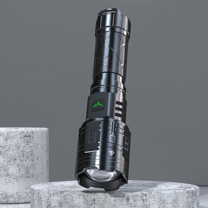 Tianhuo Canglong High-Power Zoomable Rechargeable Flashlight