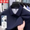 Hengyuanxiang Men's 100% Cotton Polo T-Shirt