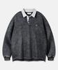 BAKKEN Pigment Heritage Oversized Polo Shirt Bk7833_Gray