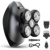 Electric Razor for Men, Head & Body Hair Shaver for Men, Cordless Rechargeable Wet/Dry Bald Head & Groin Waterproof Razor with Rotary
