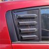 Nissan Tiida 05-10 Mustang-Style Rear Quarter Window Louvers Carbon Fiber Decor
