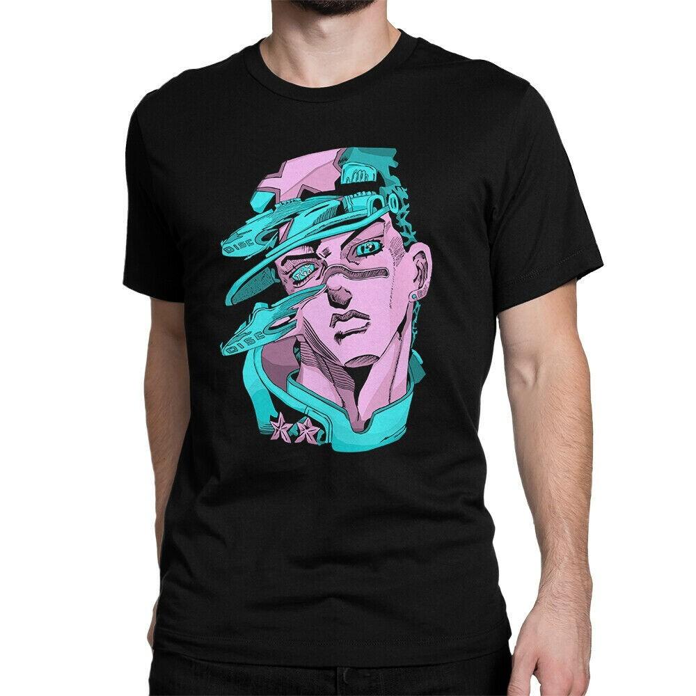 

1428 Jotaro Kujo JoJo s Bizarre Adventure T-Shirt, Premium Cotton AG1179 Unisex T-Shirt S