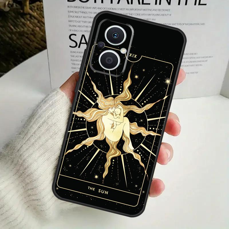 Witches moon Tarot Mystery totem Phone Case For OPPO Reno 14F 12F 12 11 13 F 10 Pro 8T 7 8 Lite OPPO Find X9 X8 X6 X5 Pro Cover