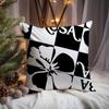 Alba Rosa Cushion Cover Premium Comfort Reversible Pillow Cove -Two in One Design for Any Room & Car Interior