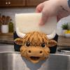 Cow-Shaped Kitchen Sponge Holder