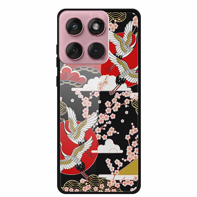 

Glass Case For Motorola Edge 60 60s 5G Case 6.67 Hard Tempered Glass Back Covers Soft Bumper For Motorola Edge 60 Fusion Fundas ForMoto Edge60Fusion