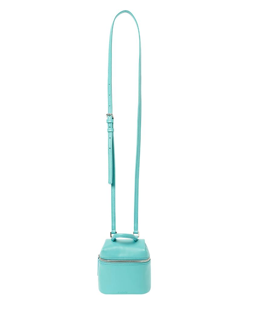 New Looky Cross Mini Leather Bag _Aqua