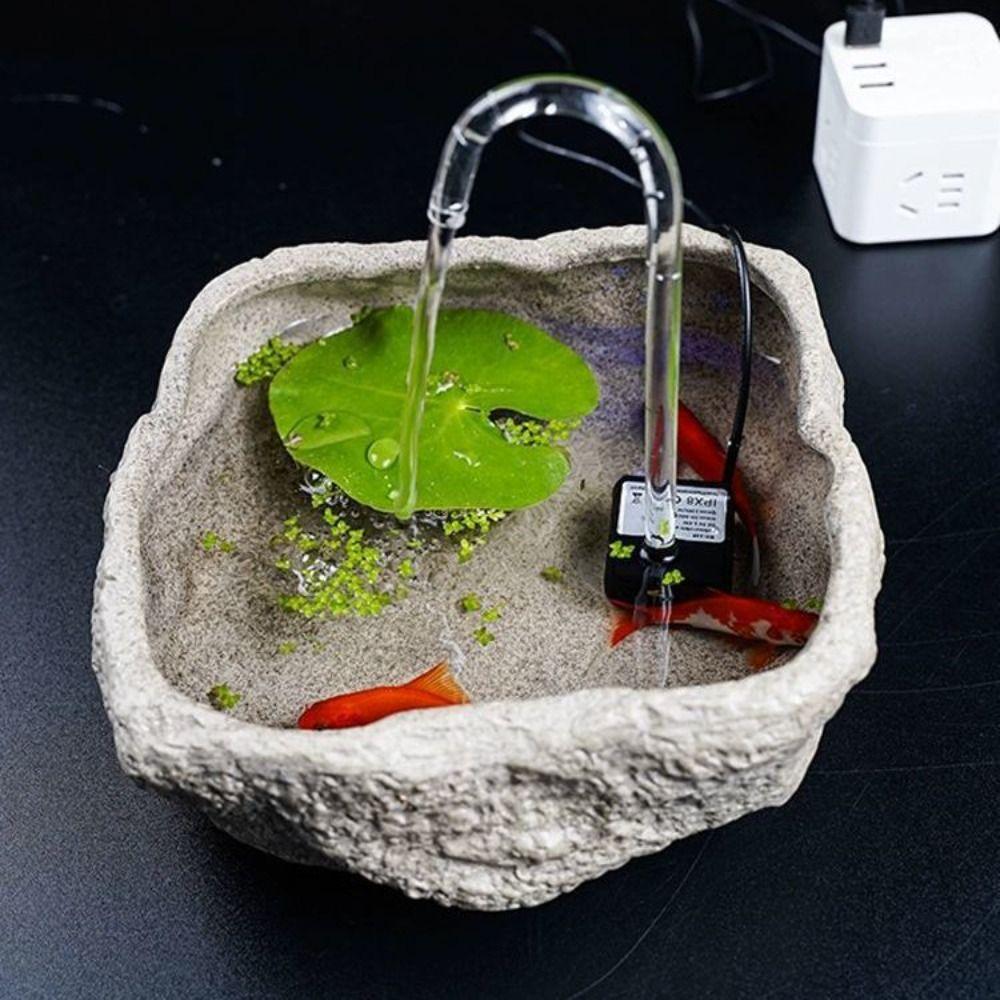 Bent Tube Cat Water Fountain Pump Multifunctional Water Circulation Pump Pet Water Fountain