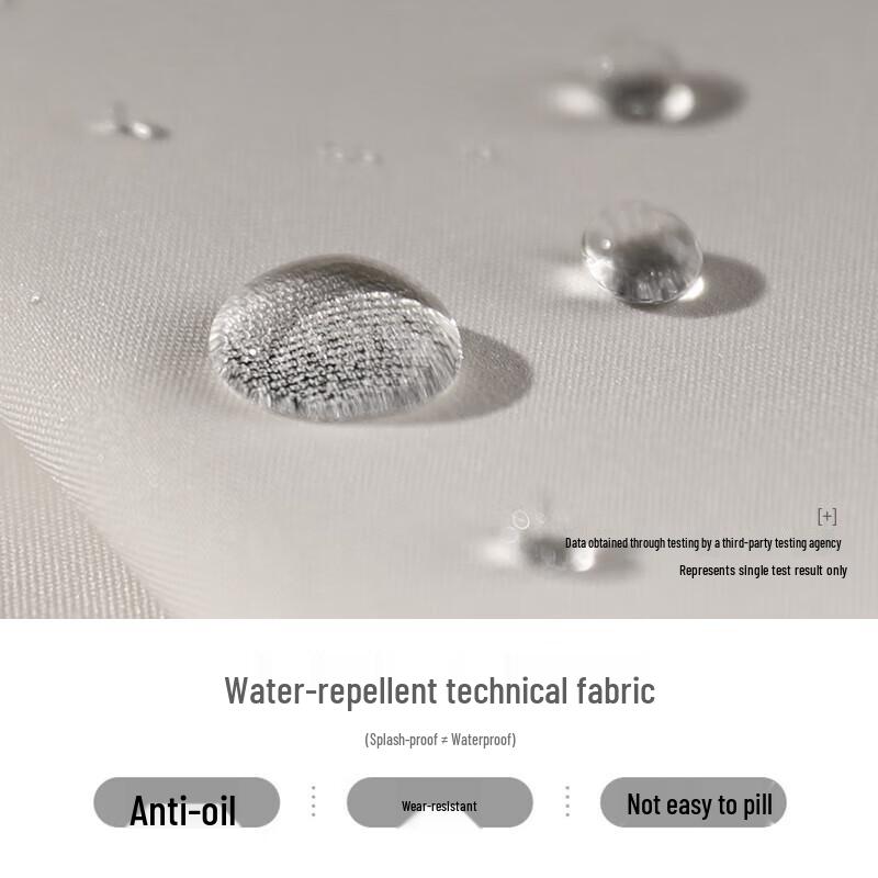 CAMEL Outdoor Water-Repellent Fleece-Lined Hooded Jacket