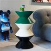 Round Coffee Table Plastic Nordic Home Furniture Living Room Sofa Side Tables Hallway Shoes Stool Balcony Small Desk Nightstands
