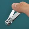 Carbon Steel Nail Clippers - Portable 118° Angled Manicure Tool