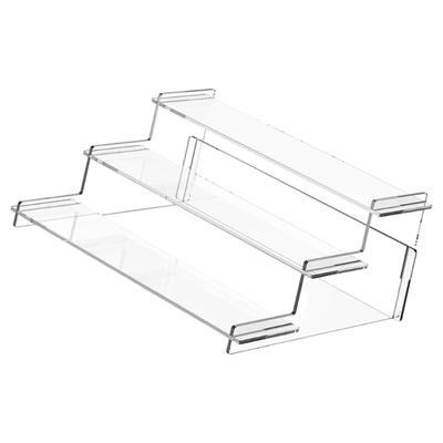 Clear Multilayer Cosmetic Storage Rack Modern Home Decors Acrylic Shelf For Fragrances Accessories