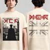 2026 My Chemical Rounisexce The Black Parade Tour Uk Unisexs T Shirt 100cotton Unisexs Unisexs Popular Fashion Fan Casual Tshirt