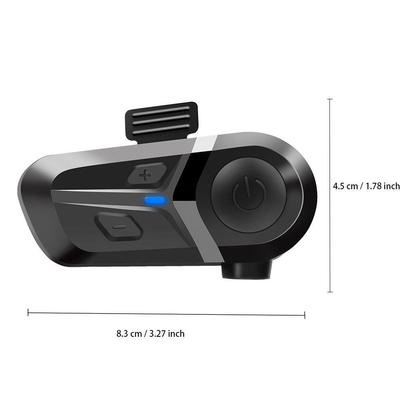 קסדת אופנוע Bluetooth עם פנים מלאות מתרוממת, עם לוגו מותאם אישית ואריזה