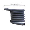 Flexible Corrugated Washing Machine Drain Hose Extension Pipe High Pressure Waste Water Outlet Soft Tube for Laundry Appliances