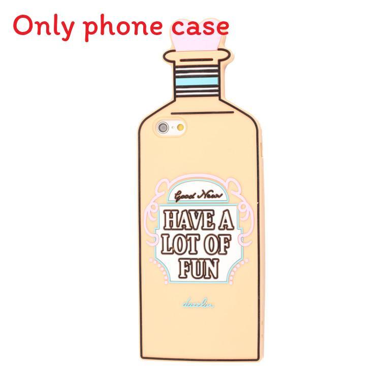 Cartoon 3d Silicone Phone Case For Iphone 5 To 7 Plus With Soft Protective Cover For Kids