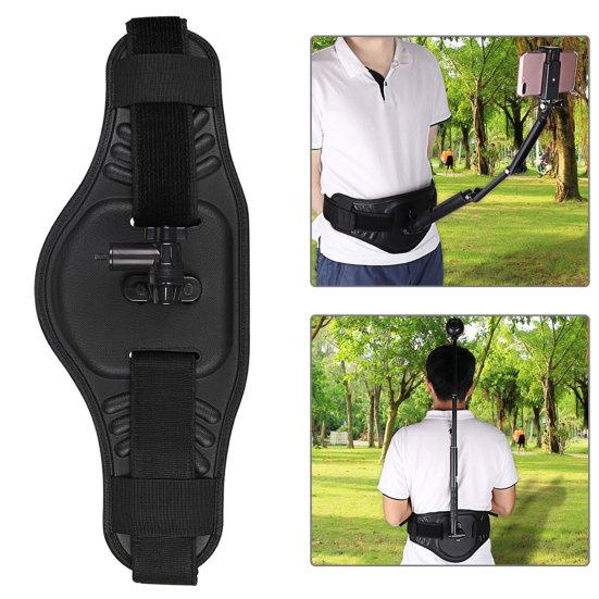 Camera Waist Belt Strap Mount Holder for GoPro Fusion DJI Osmo Insta360 ONE X