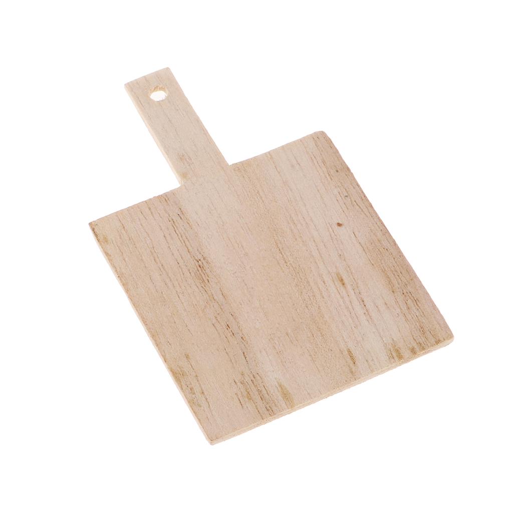3 PCS Wooden Serving Tray Salver 1/12 Dollhouse Miniature Kitchen 3 PCS Wooden Serving Tray Salver 1/12 Dollhouse Miniature Kitchen