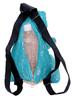 Uniq Dinosaur Plush Backpack, Mint, Size: Approx. W24 D18 H35 cm, UN-0293MT