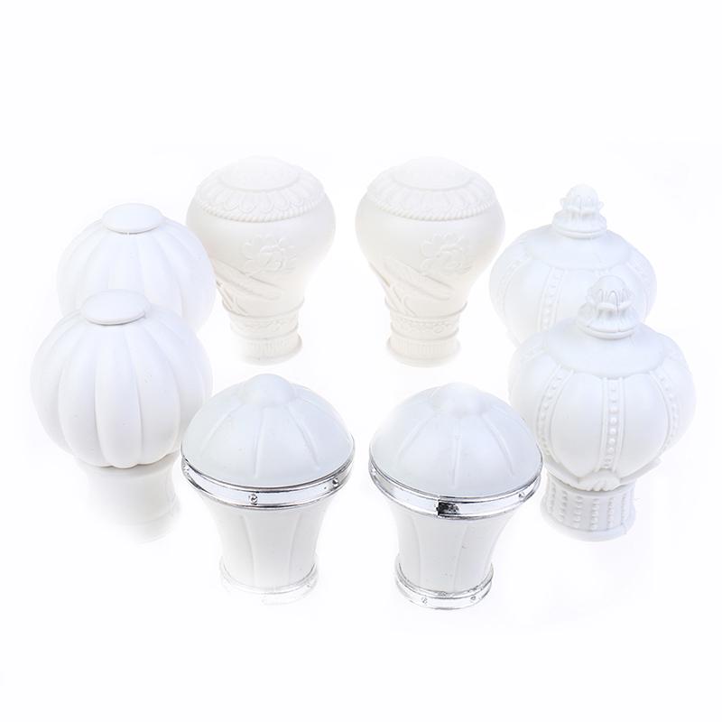 UTDKLPBXAQ Plastic Curtain Rod Finial Curtain Rod Decorative Head Plug Curtain Rod Accessories UTDKLPBXAQ Plastic Curtain Rod Finial Curtain Rod Decorative Head Plug Curtain Rod Accessories