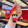 Kreslená klíčenka One Piece: PVC Figurkový přívěsek na tašky a auta, roztomilý dárek