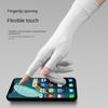Spring Summer Mid-length Sports Ice Silk Cool Touch Screen Fingerless Riding Driving UV Protection Sun Protection Gloves Women