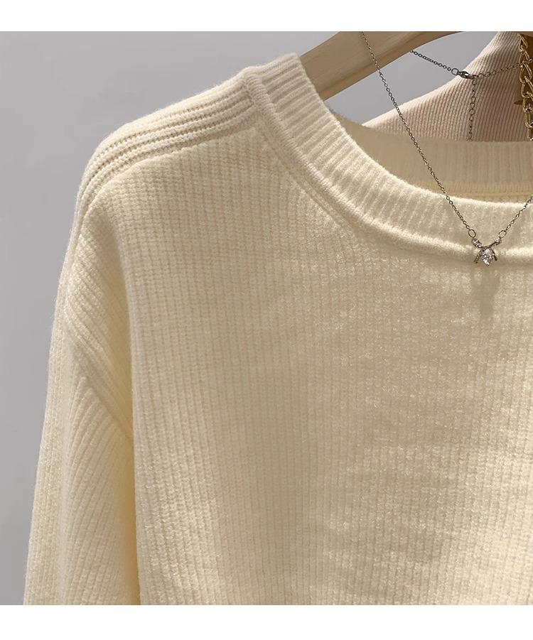 Women's Autumn/Winter 2025 Loose Cardigan Sweater - Chic Niche Design