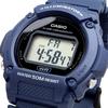 Casio Standard Digital Wristwatch W-219H-2A2V / -219H-2AV Men's Aqua Blue / Navy Blue Overseas Model [Parallel Import]
