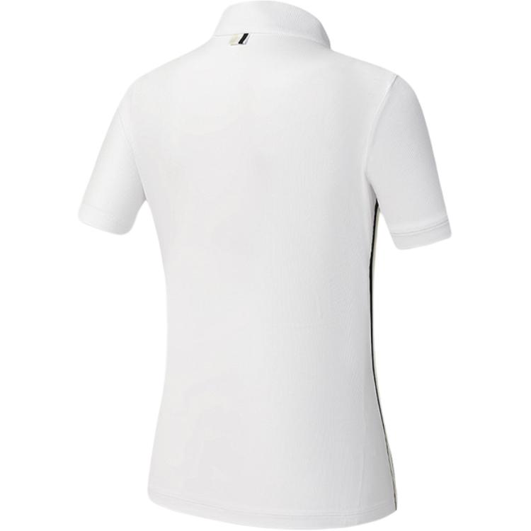 Fila Golf Series Comfortable Simple Knit Short Sleeve T-Shirt Women Tops A11W535134F-WT