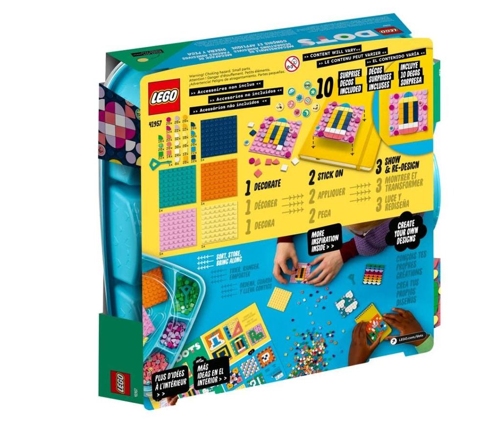 LEGO Dots Patch Multipack 41957 Toy Block Present Jewelry Craft Boys Girls 6 Years Old and Over