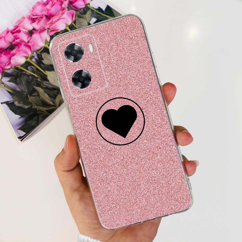 For Oppo A57 4G 2022 Case CPH2387 Lovely Bear Cover Soft For Oppo A 57 S A57S A77 A57 4G OppoA57 Fashion ShockProof Phone Cases